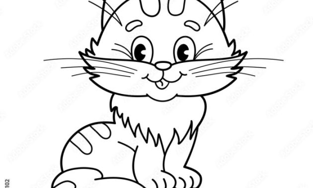 Cats and kittens coloring book