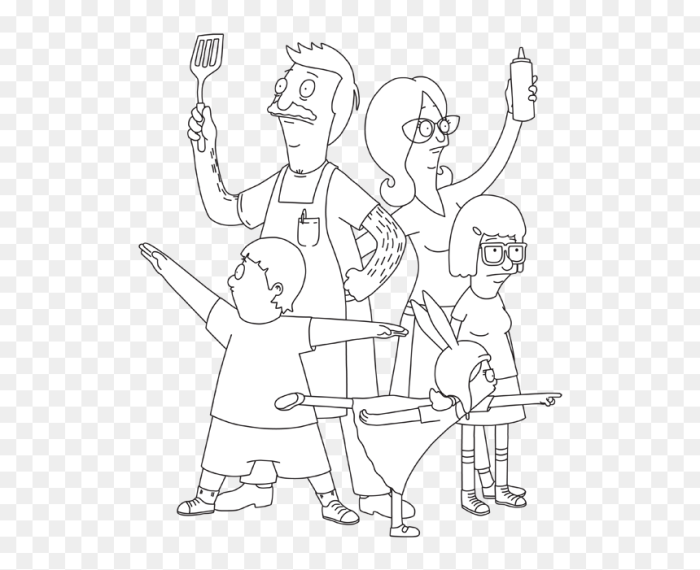 Bob's burgers stoner coloring book