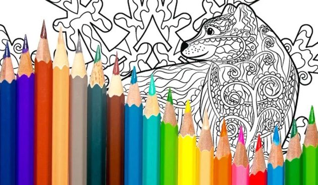 Furbearing animals coloring books