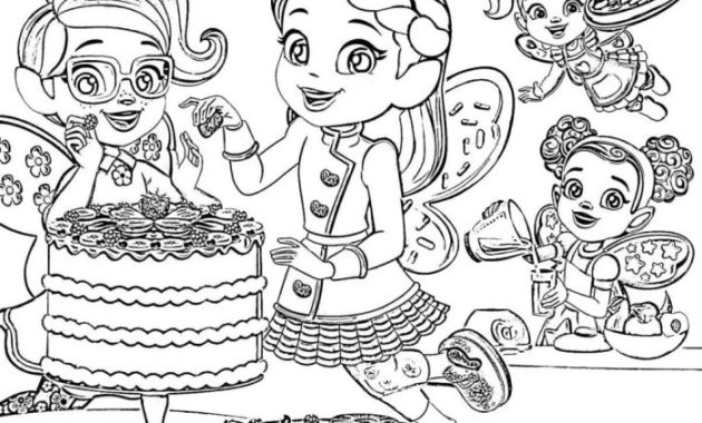 Butterbean cafe coloring book