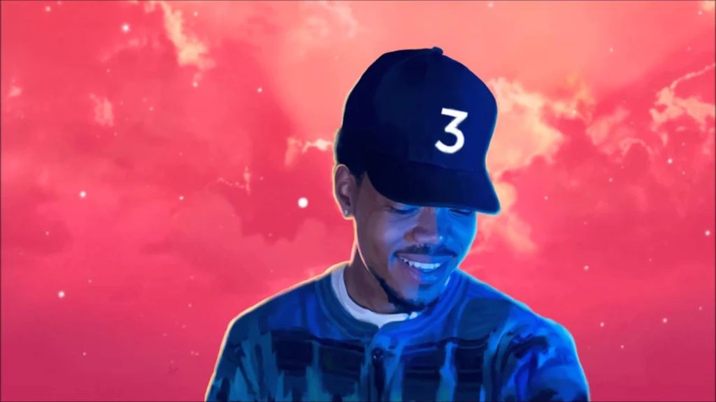 Chance the rapper coloring book background