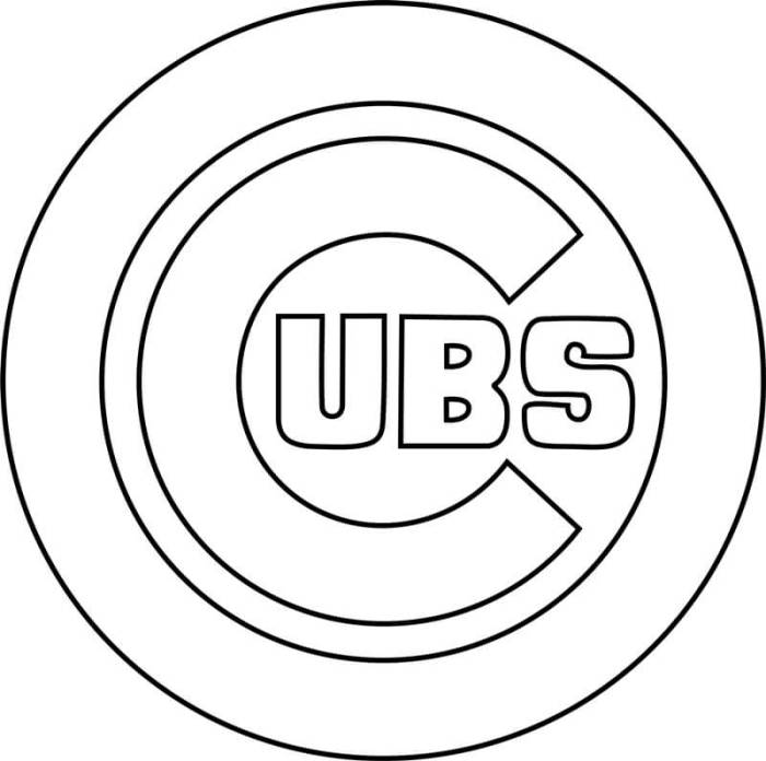 Chicago cubs coloring book