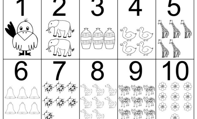 Coloring Book Pages Numbers A Design Guide