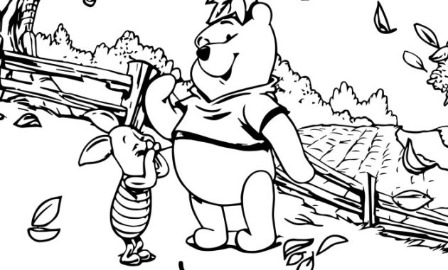 Fall Coloring Sheets Animal Cute