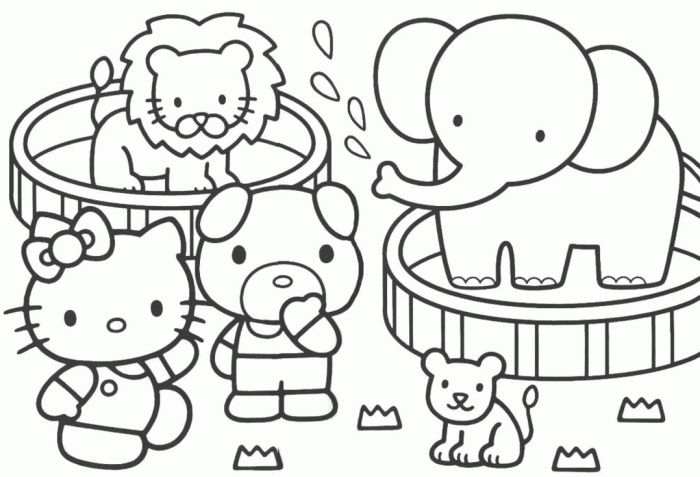 Britto animal art coloring pages