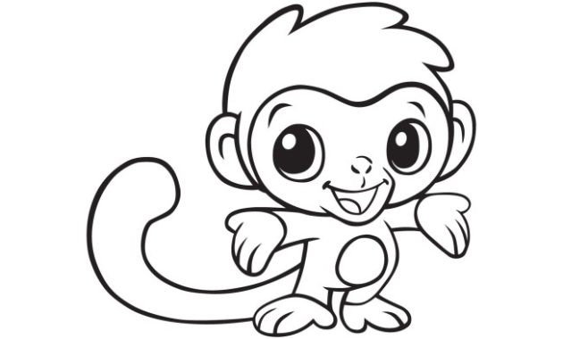 Cool Art Baby Animals Coloring Pages Printable