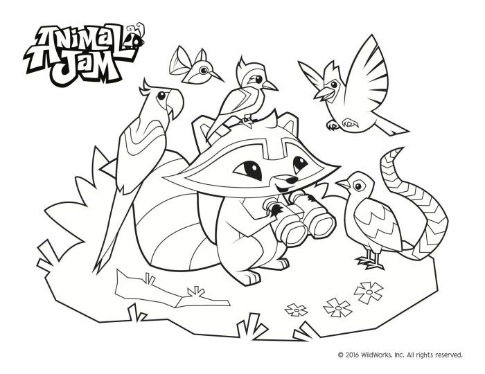 Animal jam coloring pages snow leopard