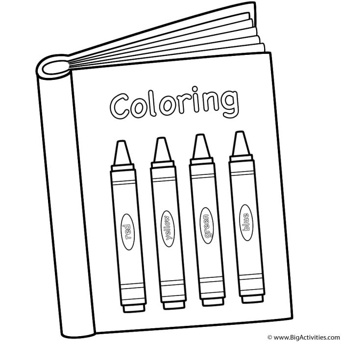 Coloring book in spanish translation