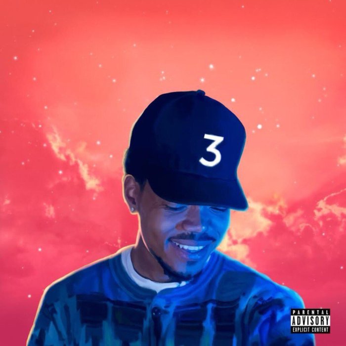 Chance the rapper coloring book background