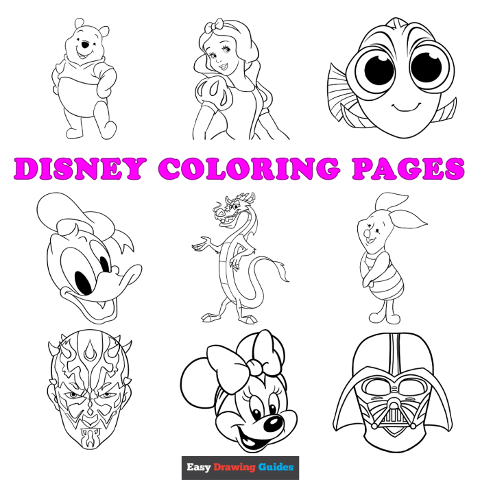 Disney little animals coloring pages