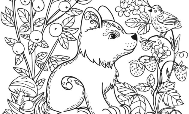 Free Wild Animal Coloring Pages Fun & Educational