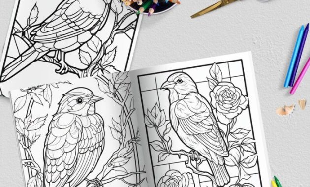 Birds coloring book pdf free download