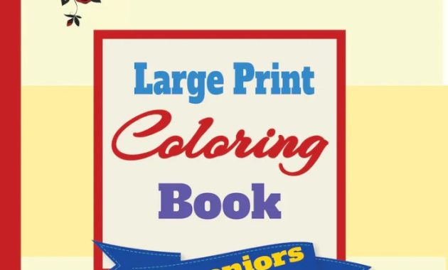 Big and easy coloring books