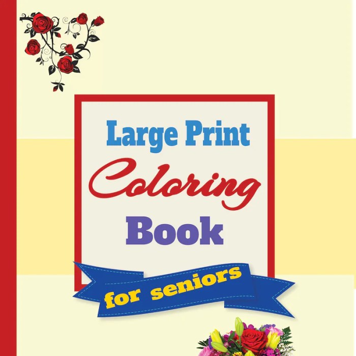 Big and easy coloring books