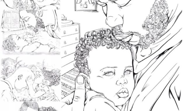 Black owned coloring books