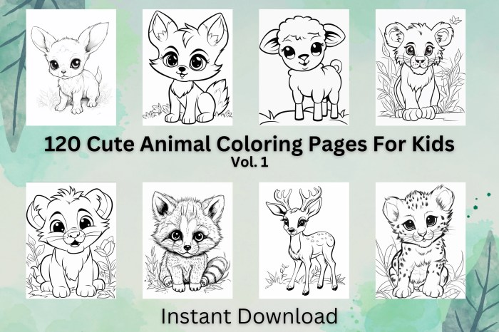 Cute animals coloring pages florida