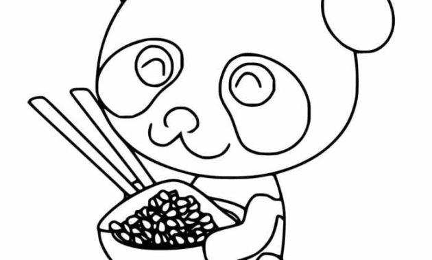 Bored panda coloring book