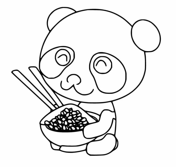 Bored panda coloring book