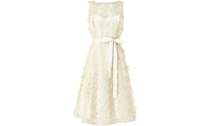 Short white dresses for wedding reception