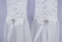 Detachable puff sleeves for wedding dress