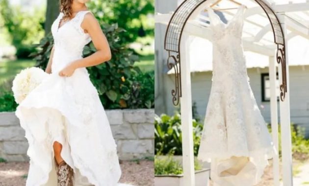 Cowgirl Wedding Dress with Boots A Style Guide