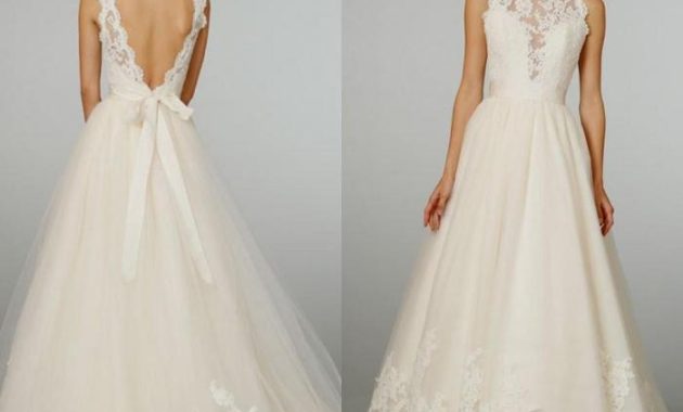 Wedding Dresses with Lace and Open Back