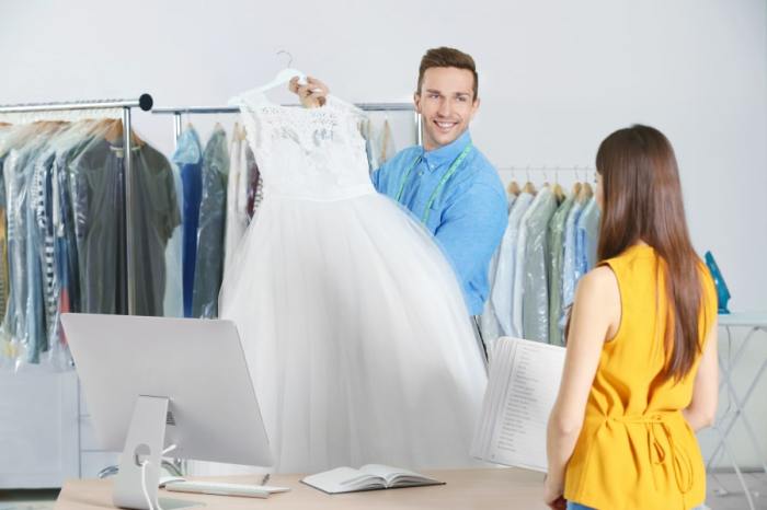 Where to clean wedding dress