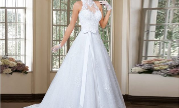 White Halter Top Wedding Dresses A Guide